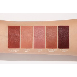 SET 5 CÂY SON MÔI 3C (NUDE/ ĐỎ)