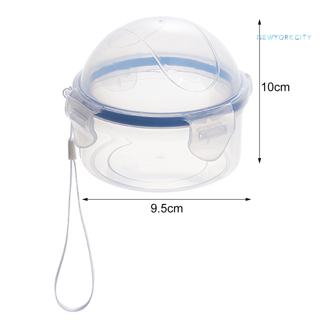 Hộp Đựng Trái Cây Để Tủ Lạnh Bằng Nhựa PP Trong Suốt Hình Quả Táo