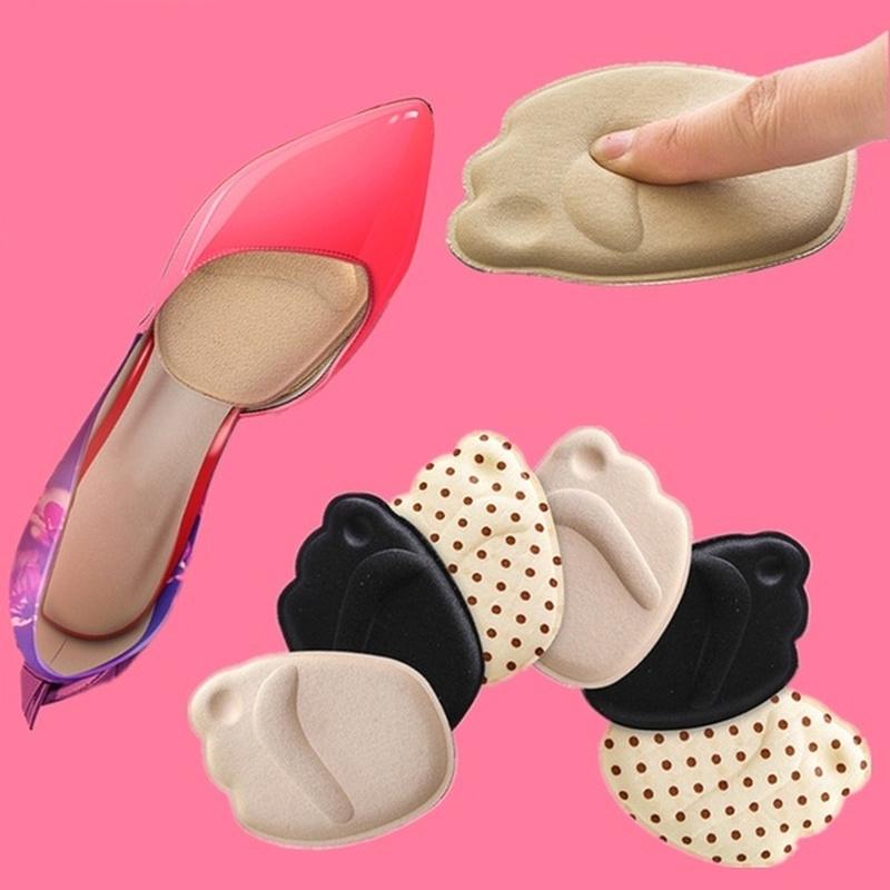 Cặp miếng lót giày cao gót giảm đau chống trượt thoáng khí có thể điều chỉnh kích thước
