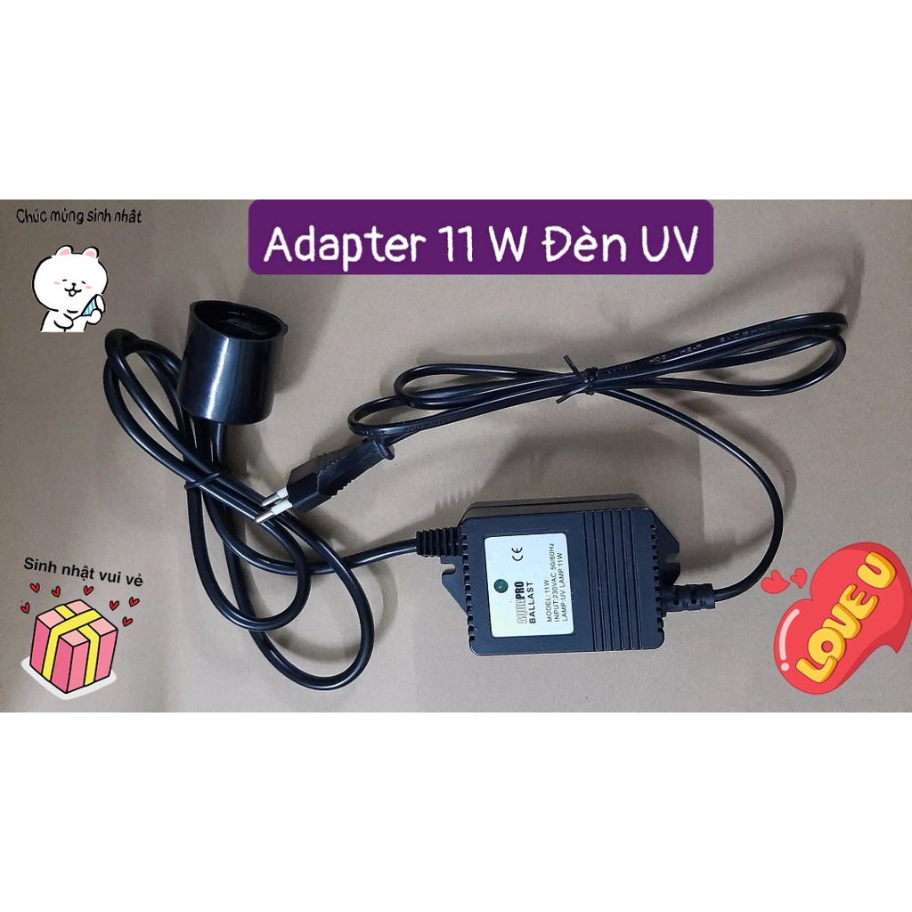 Tăng Phô Adapter 11W Của Đèn UV Dùng Cho Máy Lọc Nước Gia Đình