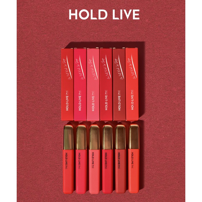 Son kem lì Hold Live Pro vỏ nhung lên màu chuẩn siêu lì mềm mịn | BigBuy360 - bigbuy360.vn