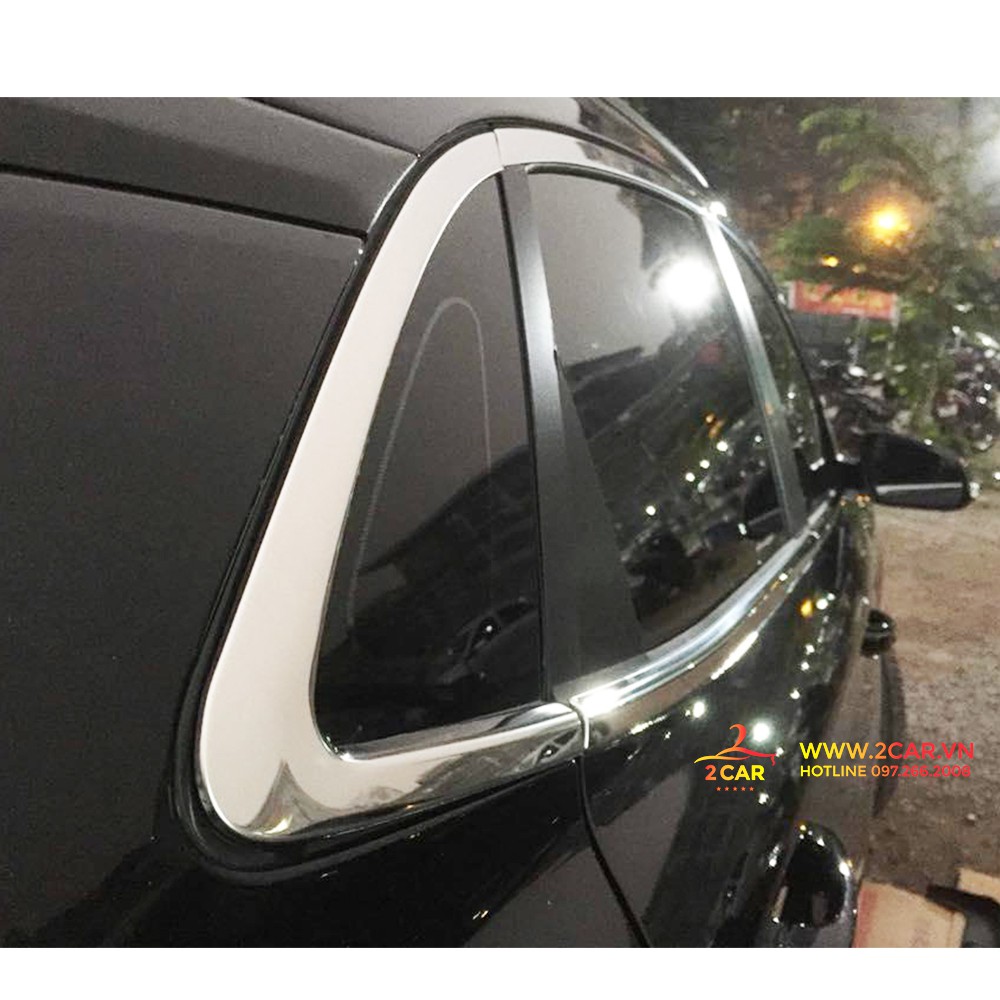 Nẹp viền chân kính, viền cong kính xe Hyundai Kona 2019-2020