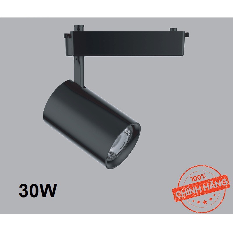 Đèn LED MPE Chiếu Điểm Thanh Ray Track Spot Light Đen Series TSLB 8W,12W, 20W, 25W, 30W Ánh Sáng Trắng, Vàng, Trung Tính