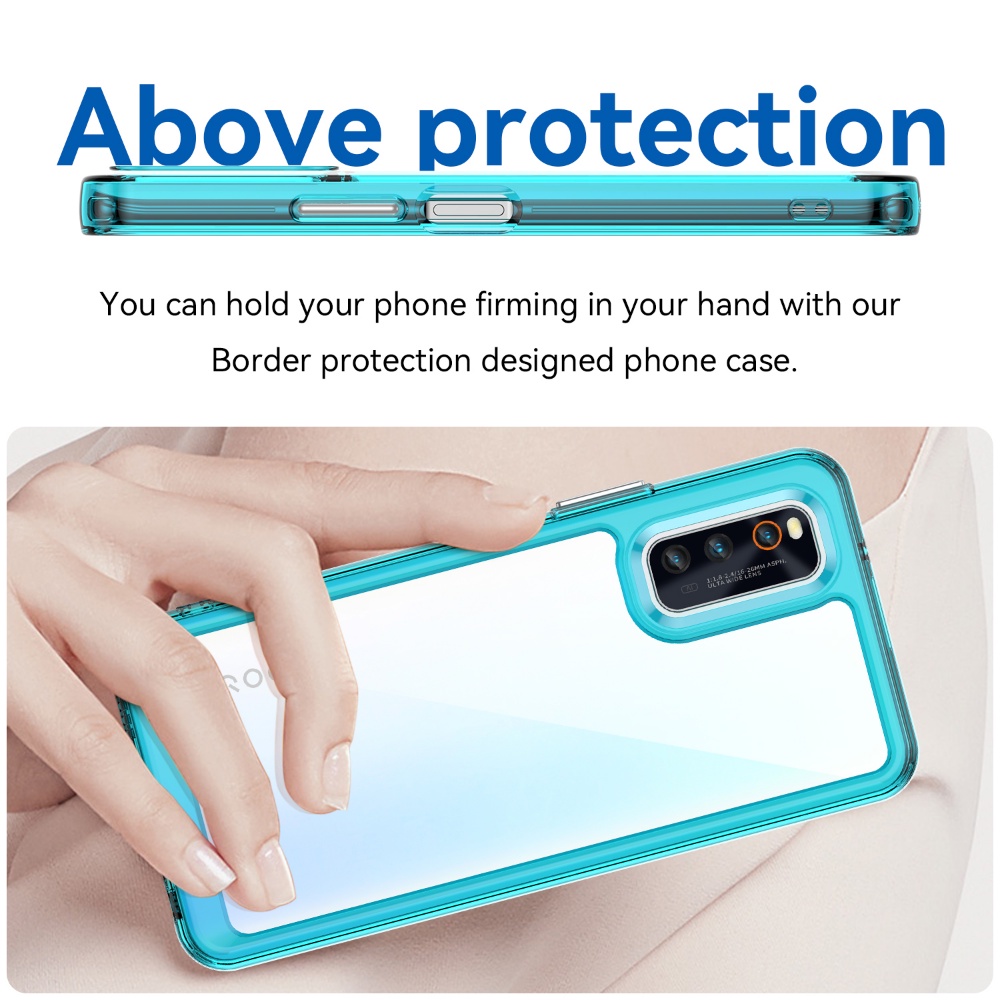 Bao Da Điện Thoại acrylic Trong Suốt Cho vivo iqoo neo 3 iqoo neo z1 iqoo neo 5 lite Ốp