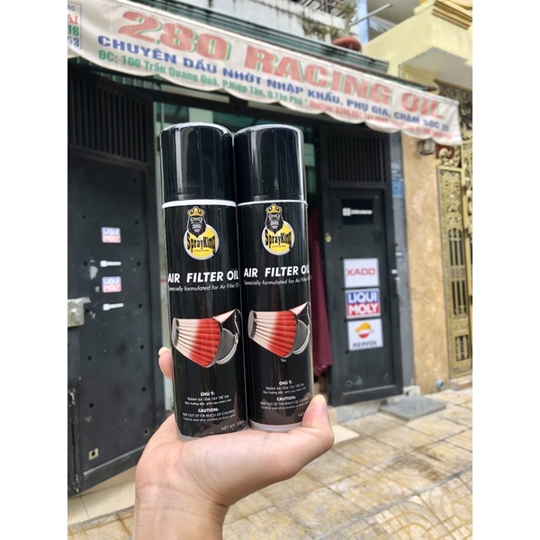 [Mã LIFEAU5SALE giảm 20k đơn 50k] COMBO 2 CHAI TẨM DẦU LỌC GIÓ SPRAYKING