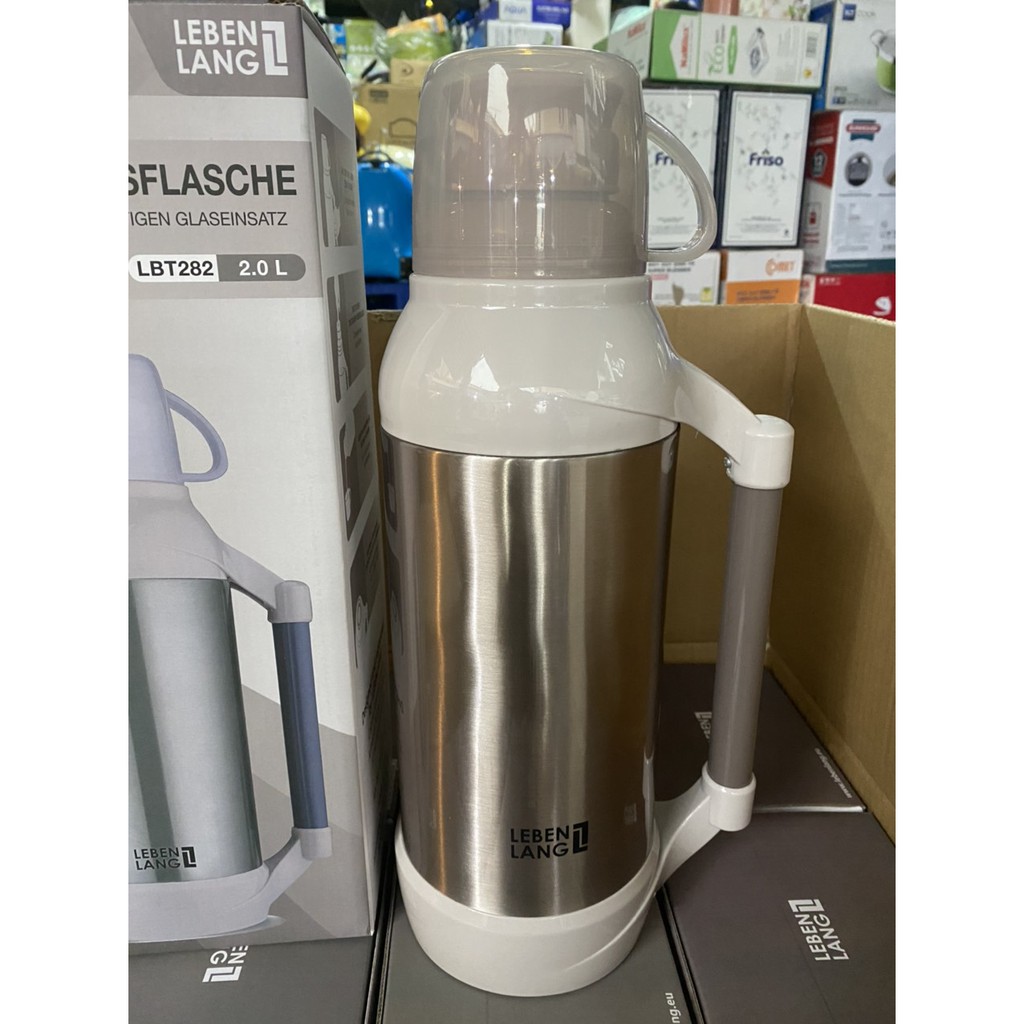 Phích Giữ Nhiệt Lebenlang 2 Lít LBT282-Hàng Đức , Hàng Chính Hãng