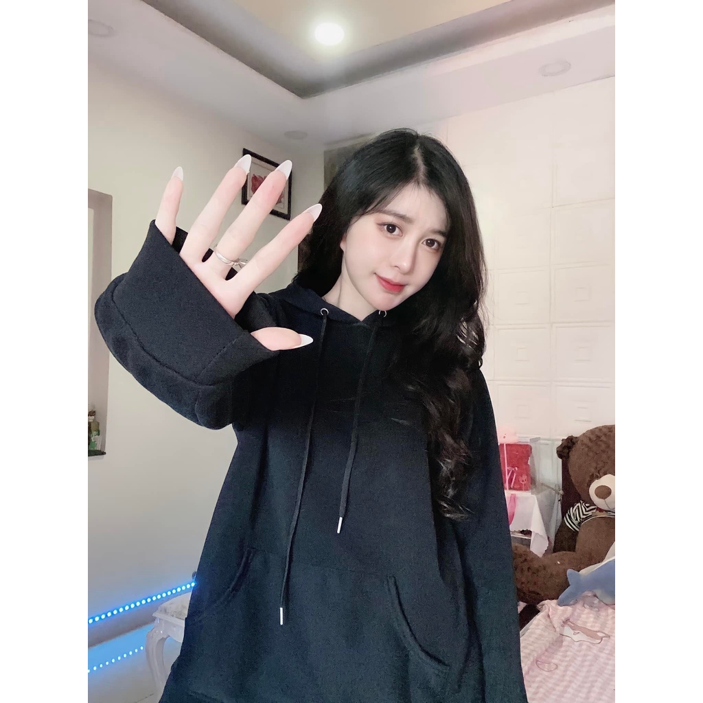 Áo hoodie nỉ dáng rộng freesize cho nam nữ in hình phản quang độc đáo - AH12 | BigBuy360 - bigbuy360.vn