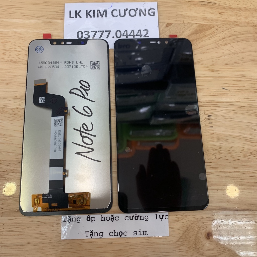 màn hình tương thích với dòng ĐT redmi note 6 / note 6 pro