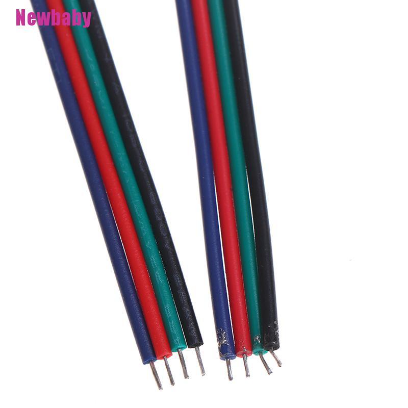 Dây Cáp Nối 10cm 15cm 4pin RGB Cho Đèn led 3528 / 5050 RGB