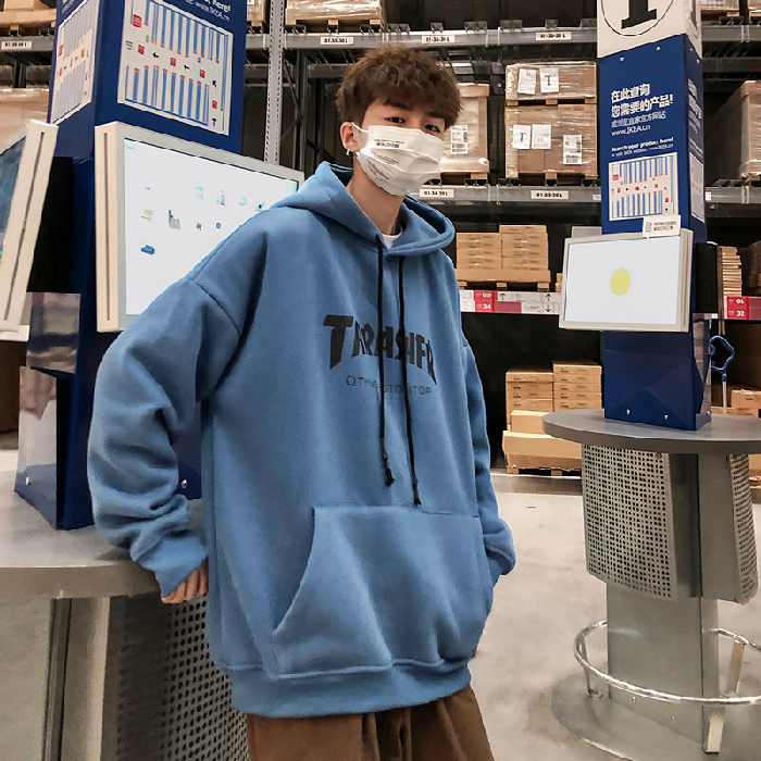 Áo hoodie dáng rộng phong cách Hàn Quốc dành cho nam | BigBuy360 - bigbuy360.vn