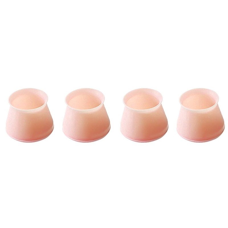 Set 4 Miếng Silicone Bọc Chân Bàn Ghế Bảo Vệ Sàn Nhà