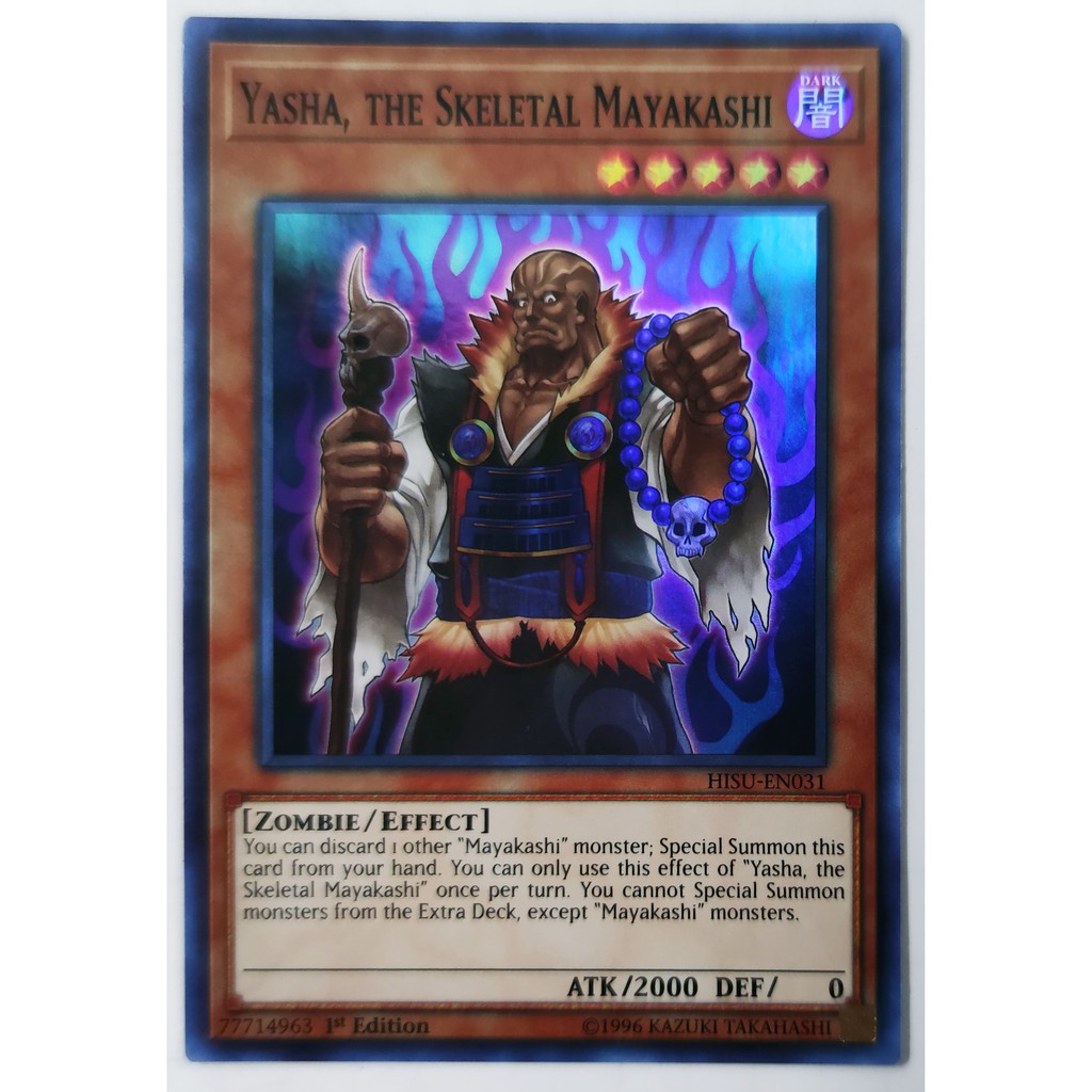 Yasha, the Skeletal Mayakashi |EN| Super Rare