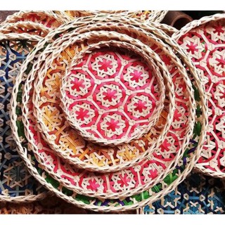 Xưởng sx- mẹt tre đan hoa thị -tre việt