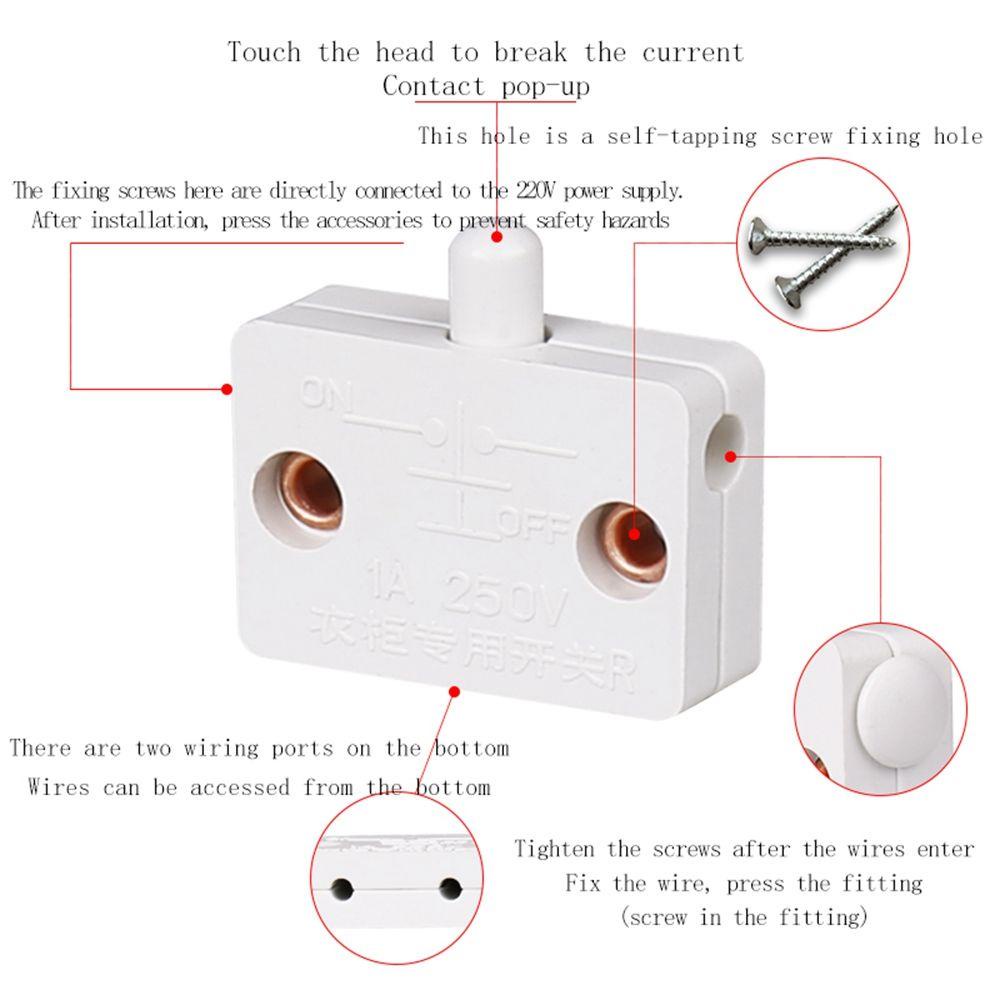 Công Tắc Đèn Cảm Ứng Thông Minh Cho Tủ Quần Áo
