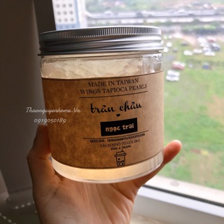 Trân châu đen, trắng ngọc trai Wings hộp tách nhỏ