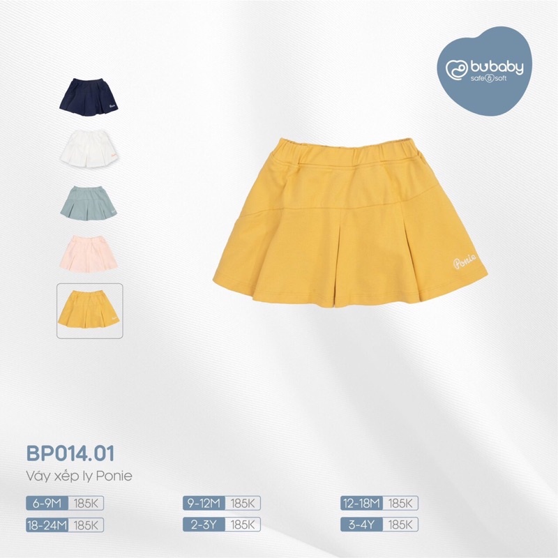 Chân vây xếp ly Ponie Bubaby