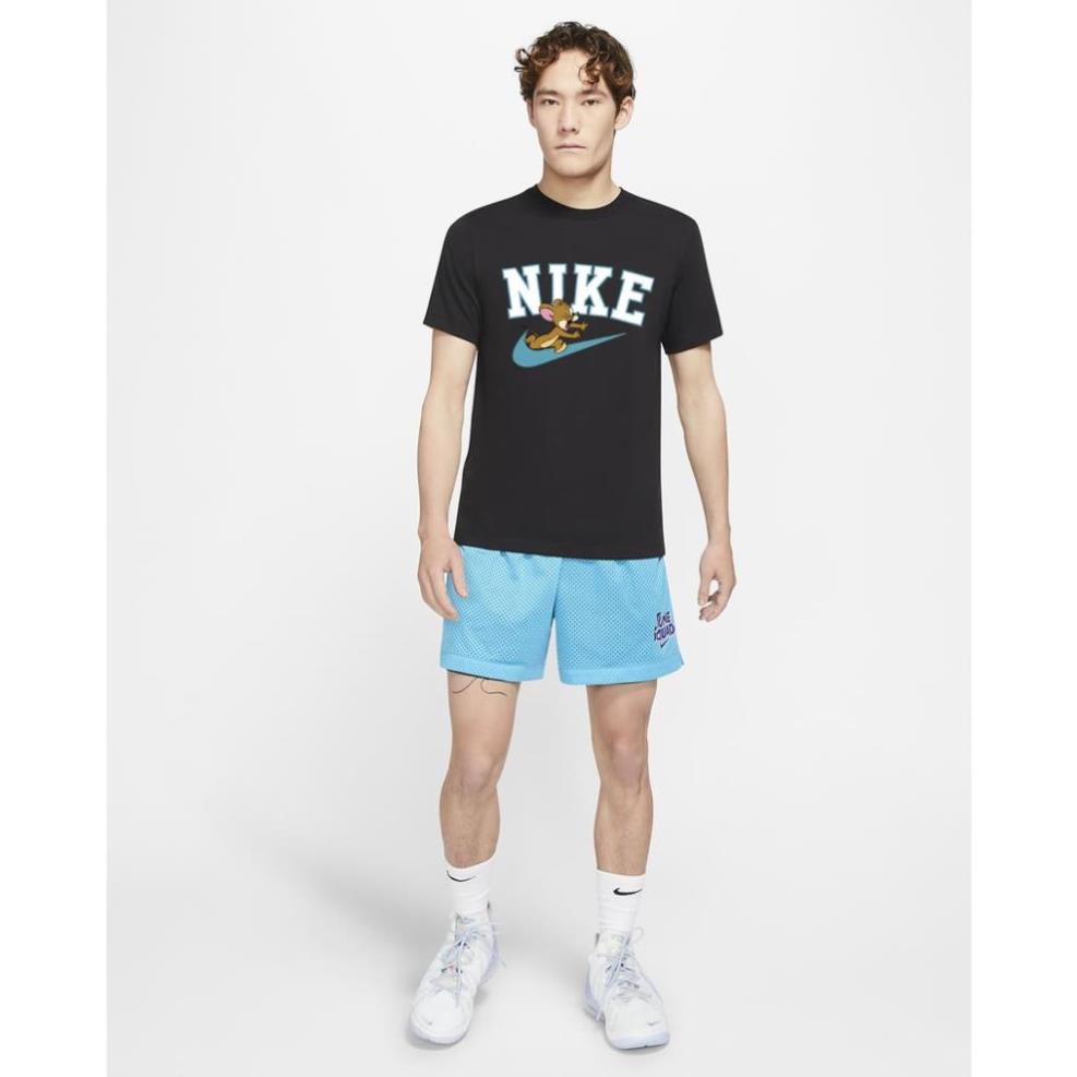 Áo Thun Thể Thao Nike x Chuột Jerry Vải Cotton Cao Cấp Vô Cùng Thoáng Mát