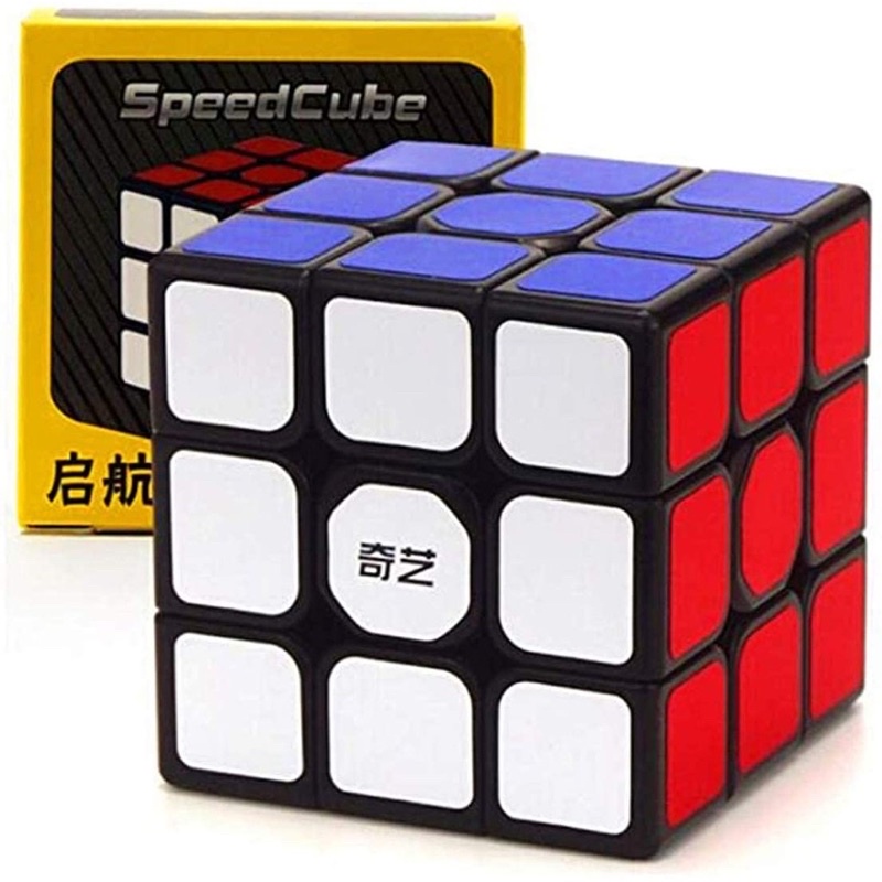 Rubik 3x3 QiYi Sail W black [FREESHIP] - Rubik giá rẻ