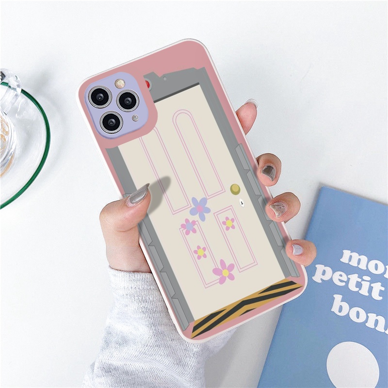 Ốp Điện Thoại iphone Cánh cửa bí mật vuông iPhone 12 8plus 11promax 7plus 8 6 6Plus 7Plus 8Plus X Xs Max 13 Promax tr187