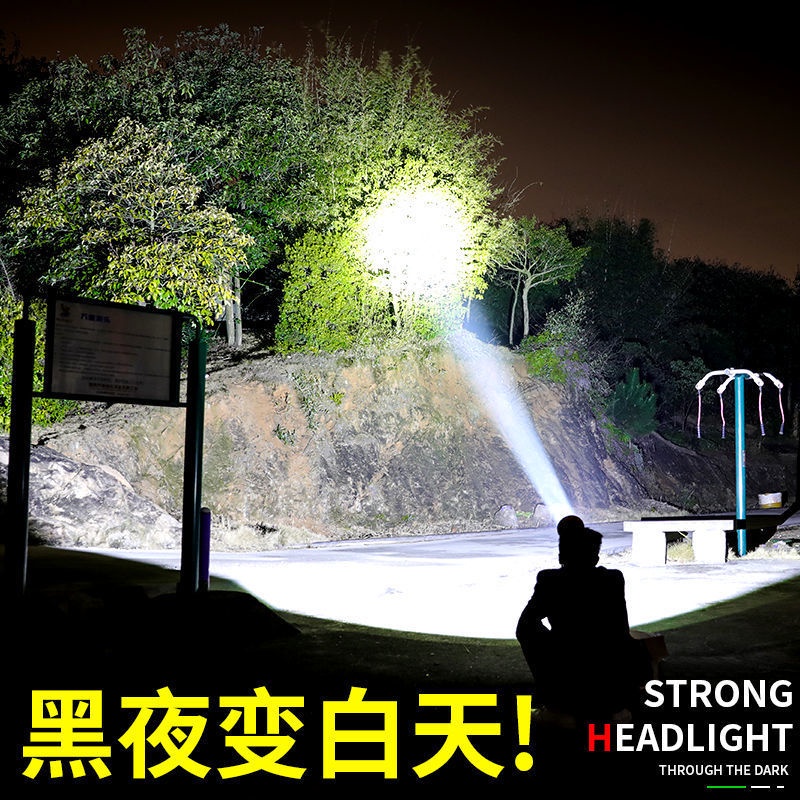 Đèn LED Đội Đầu Siêu Sáng Chống Thấm Nước Sạc Được Tiện Dụng