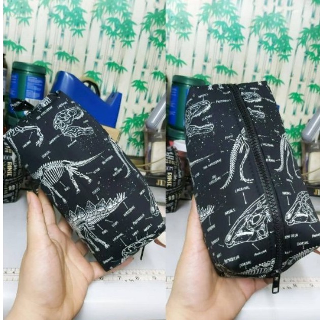 Bóp viết xương khủng long dạ quang