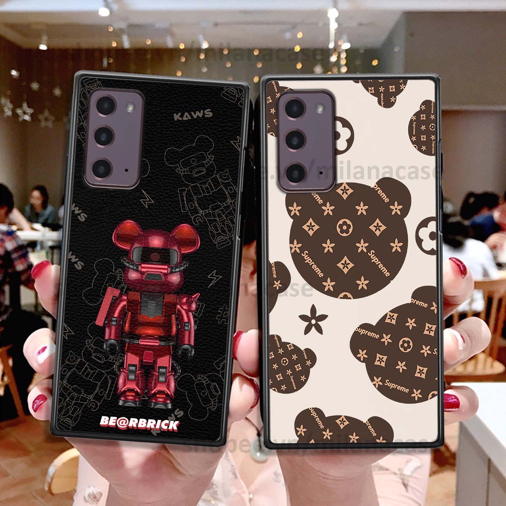Ốp Samsung Note 20 gấu be@rBrick gấu Teddy Kaws siêu đẹp, phong cách, cá tính