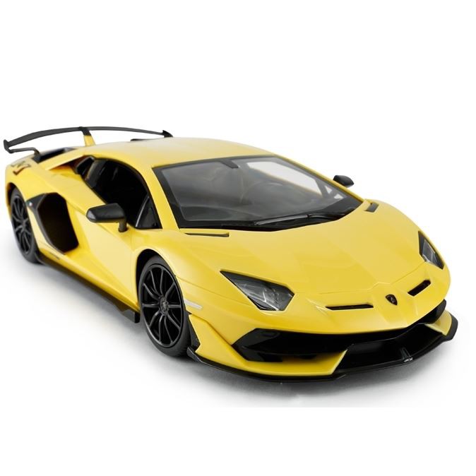 Mô hình xe Lamborghini Aventador SVJ điều khiển từ xa đồ chơi siêu xe ô tô RC 1:14 CỠ LỚN sóng 2.4ghz mở cửa hãng Rastar