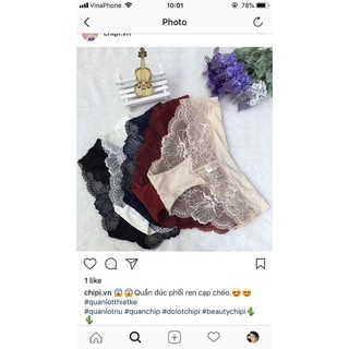 Combo 1 áo bralette  1 quần lụa + 3 quần chip