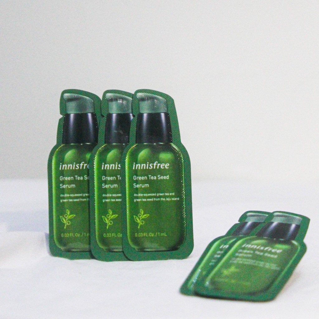 [Sample] Tinh chất dưỡng ẩm cô đặc từ Dầu hạt trà xanh Green Tea Seed Serum Innisfree 1ml | BigBuy360 - bigbuy360.vn