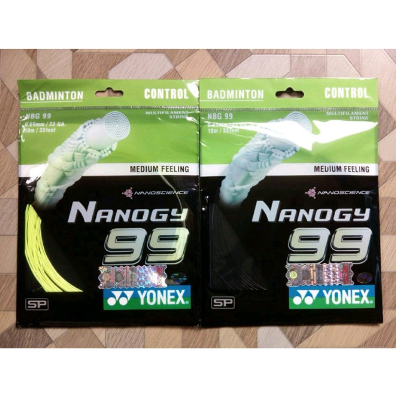 Dây Vợt Cầu Lông Yonex Nanogy 99 Sunrise 100% Chất Lượng Cao