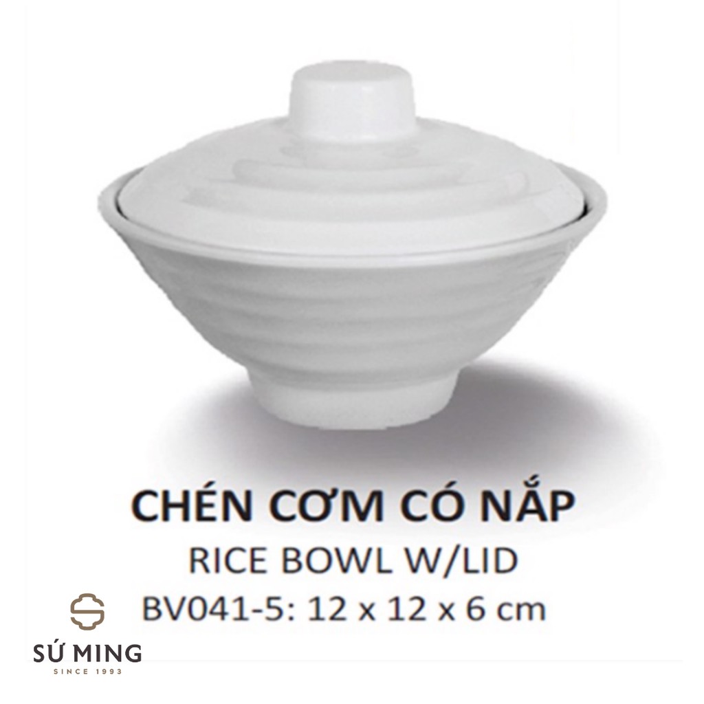 Chén Bát Cơm Nhựa Melamine Cao Cấp Đủ Size Dùng Trong Nhà Hàng, Quán Ăn