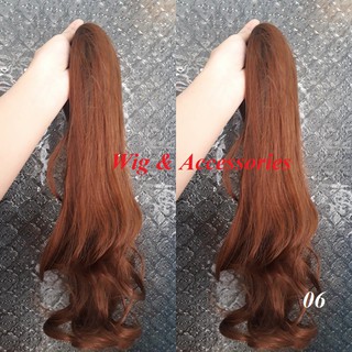 Tóc cột xoăn đuôi