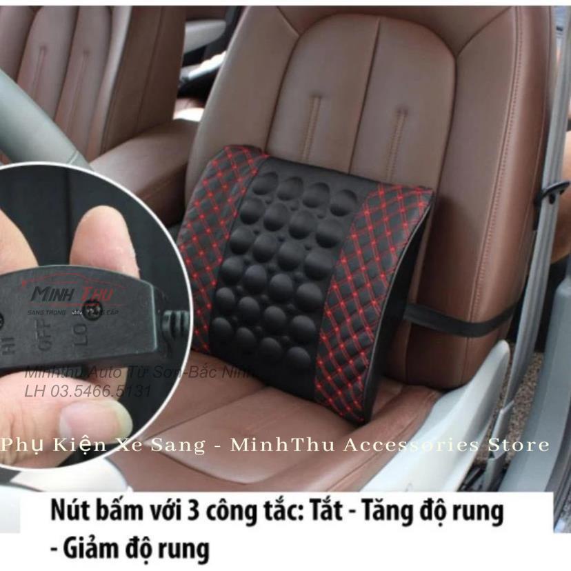 Gối tựa lưng, đệm lưng massage trên xe ô tô