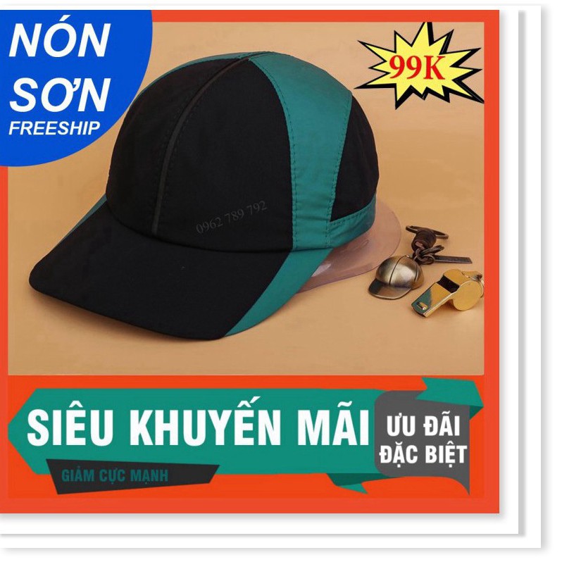 MỚI 2021 - Mũ Nón Sơn - Hàng Cao Cấp Vải Lưới Kết Hợp Vải Gió Mịn Nhập Khẩu Top Hot