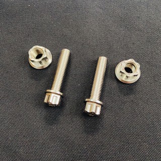 [ COMBO ỐC TÁN] ỐC TÁN 10LY4 MẪU SALAYA INOX GẮN BÁT TREO PÔ CHO DÒNG XE YAMAHA SÁNG BÓNG