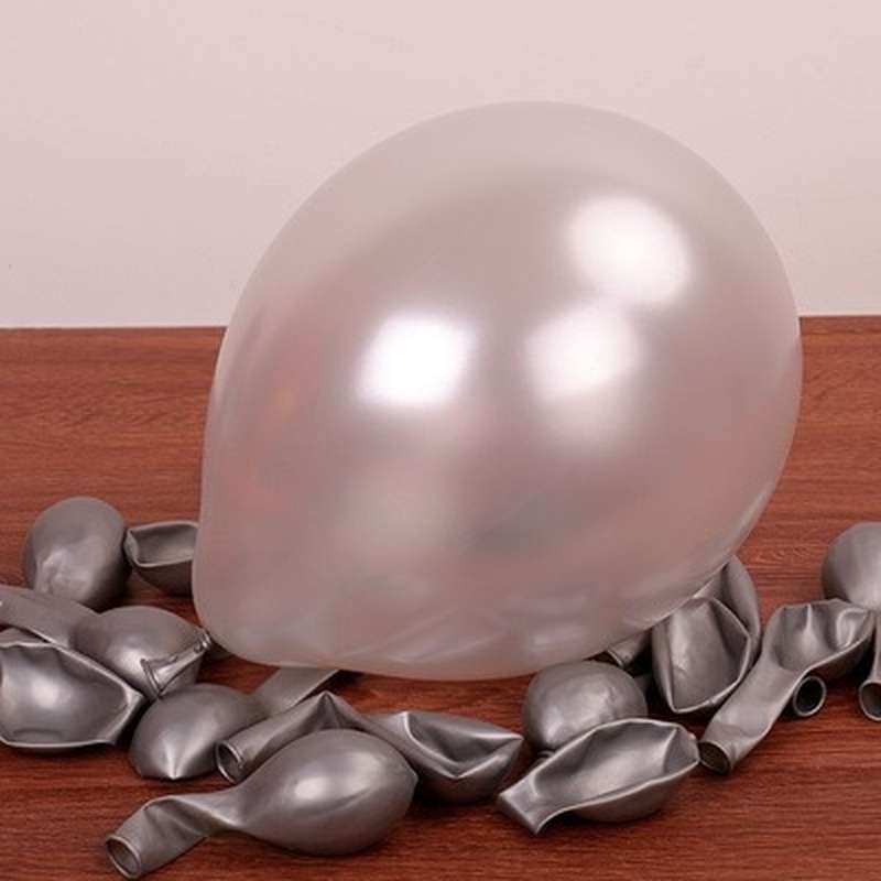 Set 50 Bong Bóng Cao Su Latex 10 inch Nhiều Màu Sắc Dùng Để Trang Trí Tiệc Cưới Tiện Dụng
