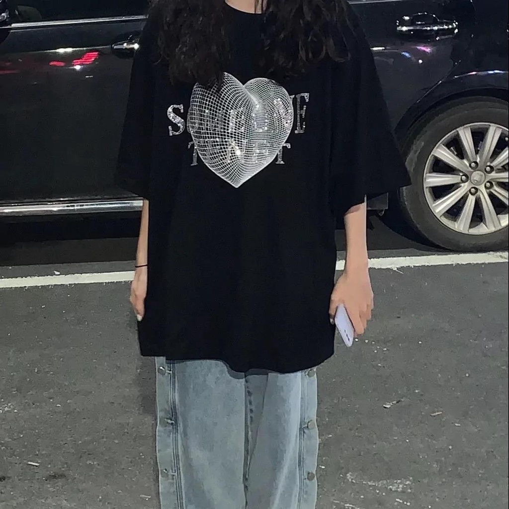 NRVP Áo Thun Nữ Cổ Tròn Ngắn Tay Thời Trang Mùa Hè Phong Cách Hàn Quốc 2022