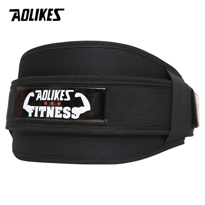 Đai Lưng Mềm Tập GYM Aolikes, Nịt lưng Squat Aolikes KINGDOM SPORT size M/L/XL