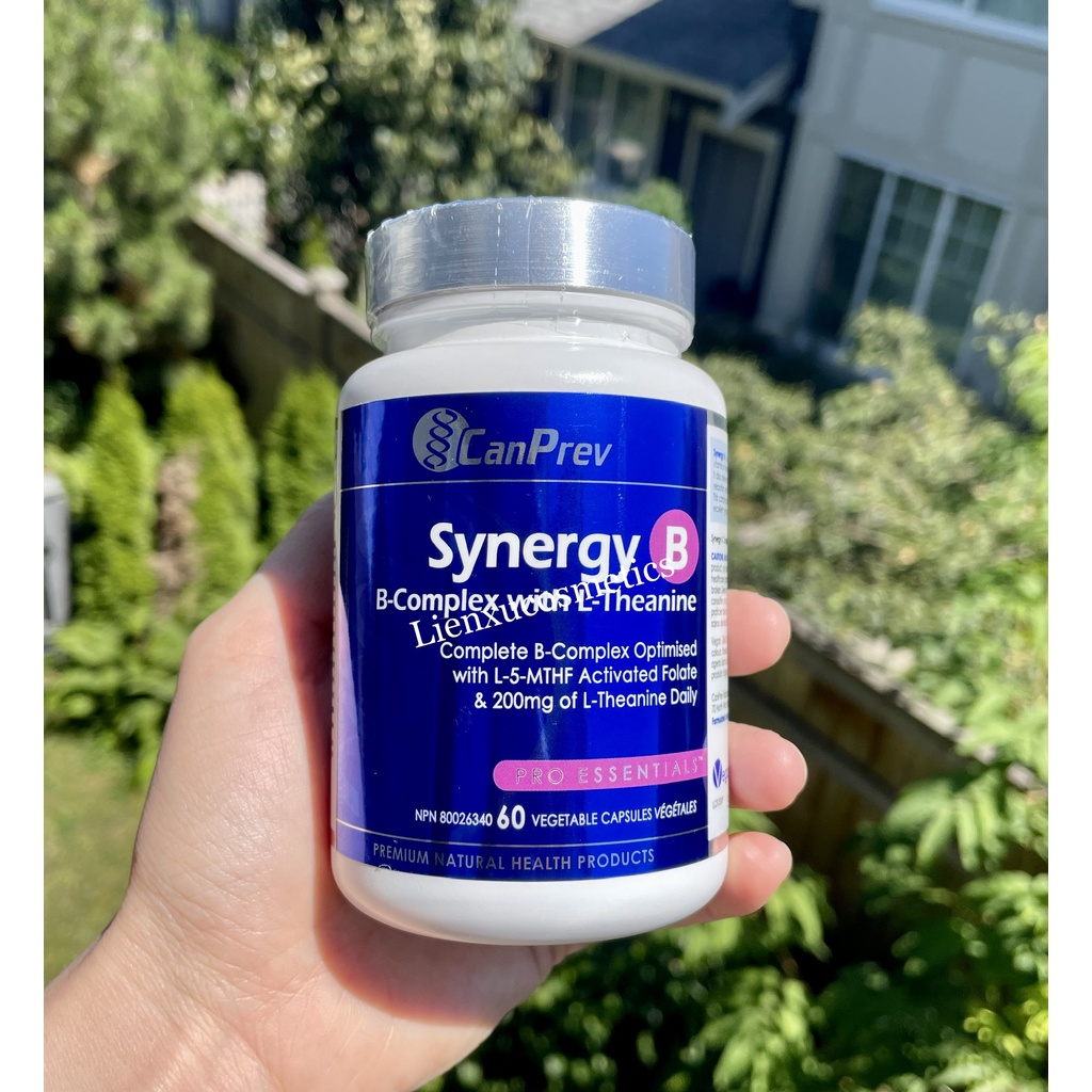 Vitamin B tổng hợp Canprev’s Synergy B 60 viên; hsd 2025