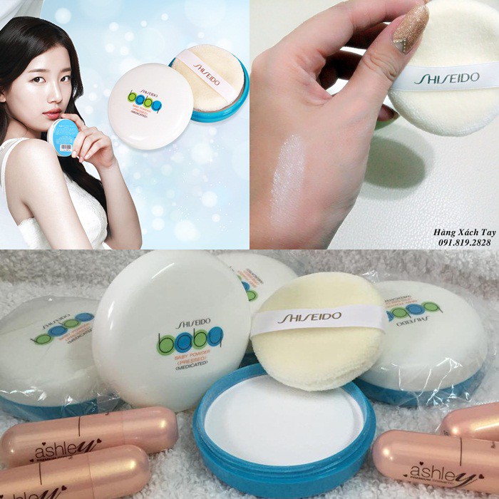 Phấn phủ dạng nén Shiseido Baby Pressed