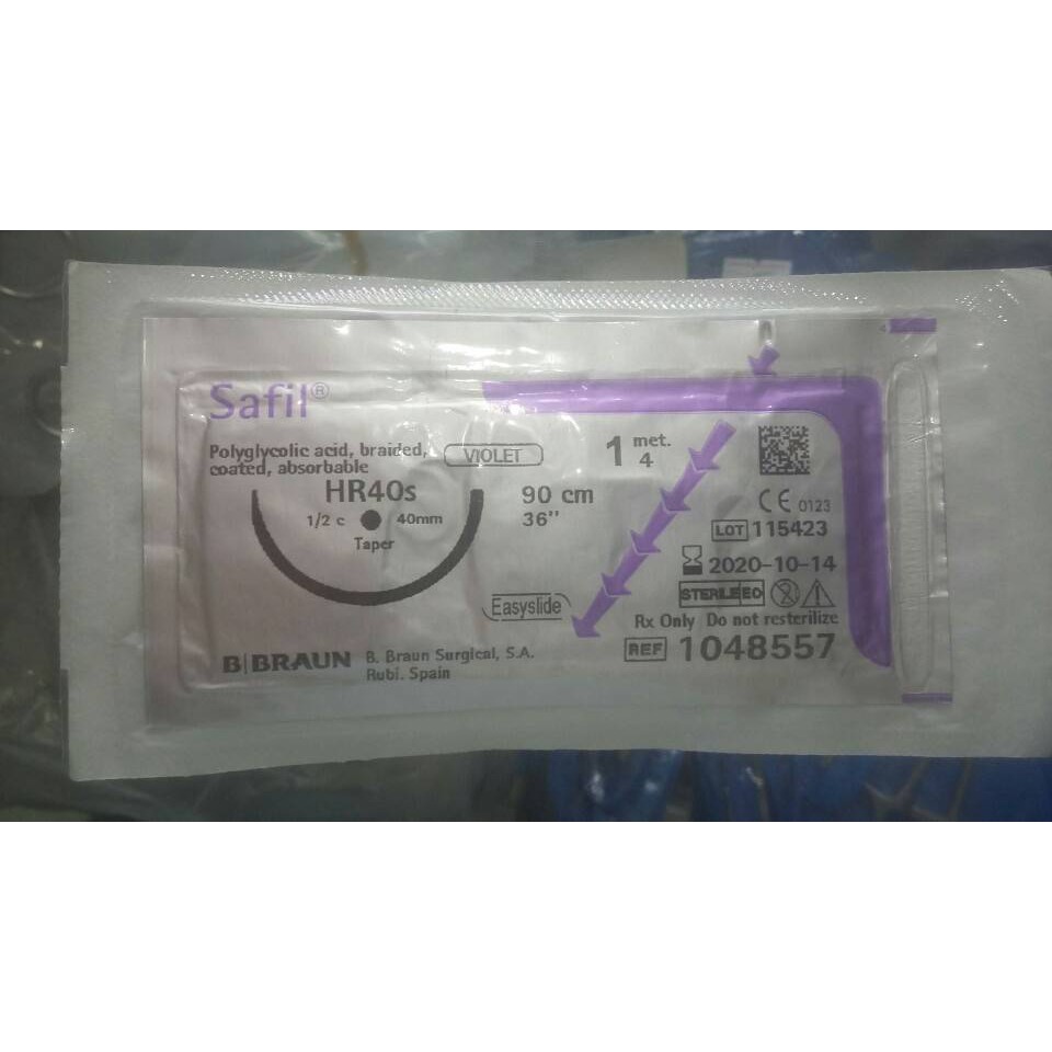 CHỈ PHẪU THUẬT TỰ TIÊU SAFIL 1