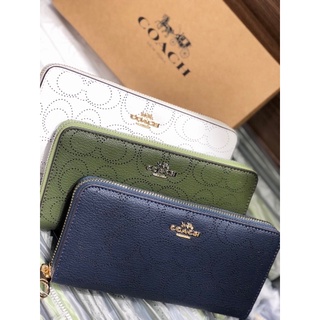 Ví dài Coach Long Zip full box
