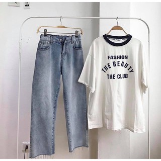 Quần Jeans rách line