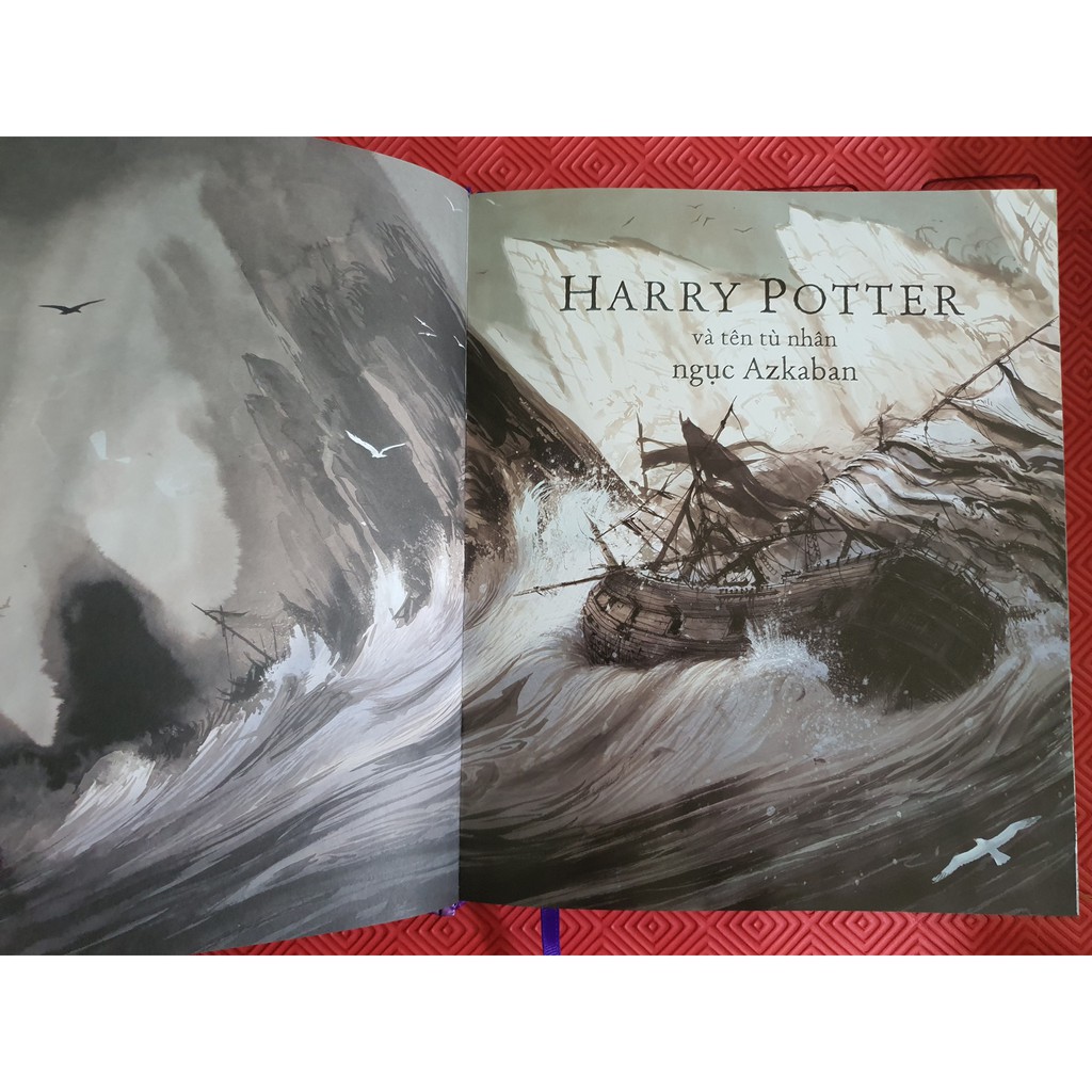 Sách - Harry Potter Và Tên Tù Nhân Ngục Azkaban Tập 3 (Bản Đặc Biệt Có Tranh Minh Họa Màu)