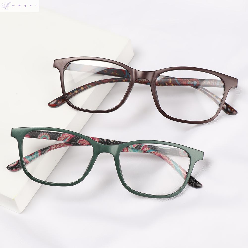 💜LAYOR💜 Women Optical Eyewear Vision Care Presbyopia Eyeglasses Anti-blue Light Glasses Fashion Classic Retro Vintage Computer Goggles/Multicolor
