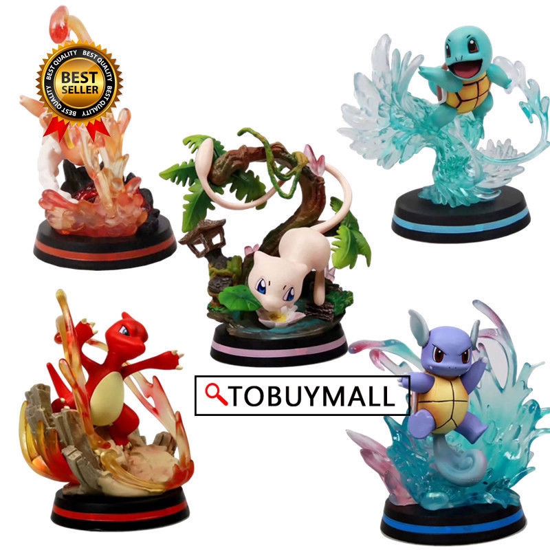 Mô hình đồ chơi nhân vật Pokemon bằng nhựa PVC cao cấp