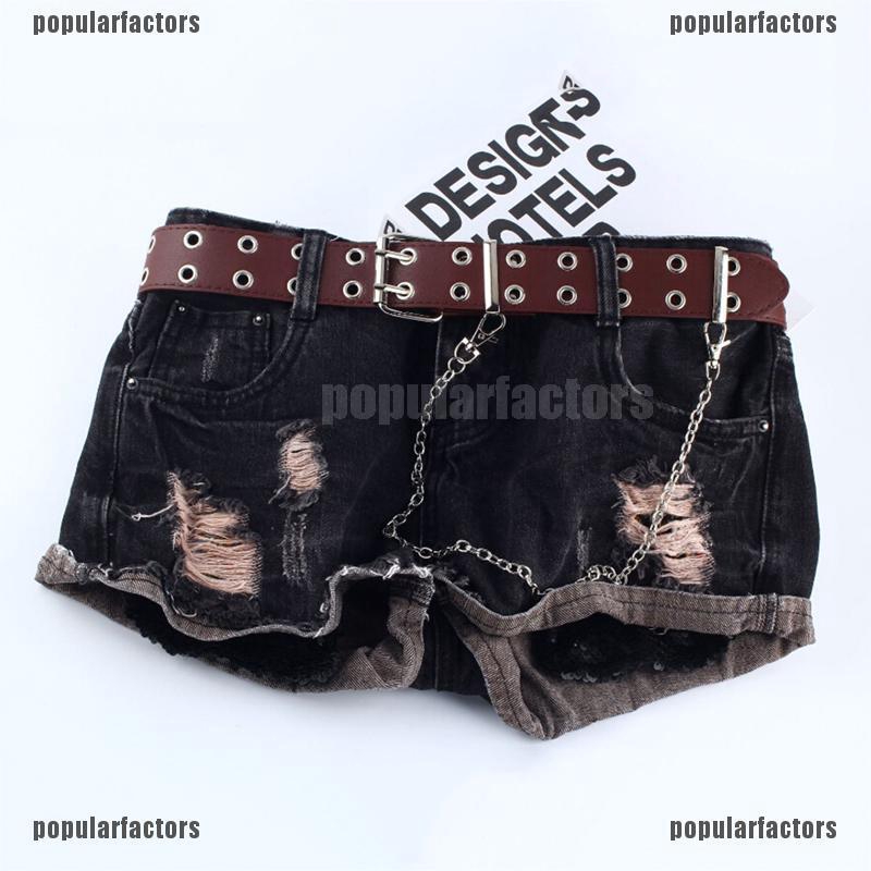 Thắt Lưng Da Khóa Kim Loại 2 / 1 Thời Trang