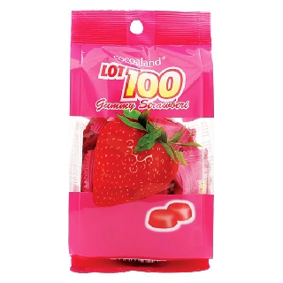 Kẹo dẻo Lot 100 Cocoaland hương dâu 150g