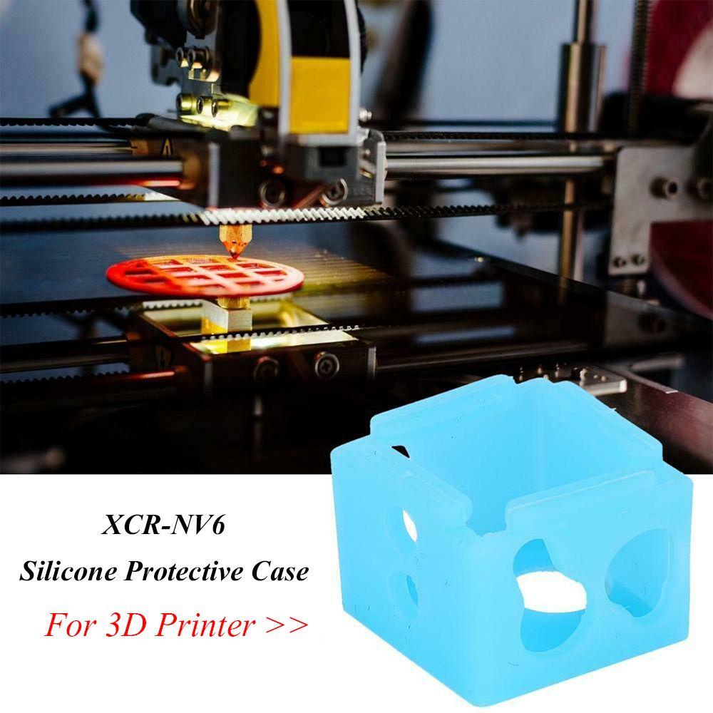 MYRONGVN Set 4 Khối Nhiệt Silicone Phụ Kiện Thay Thế Cho Máy In 3D E3D V6