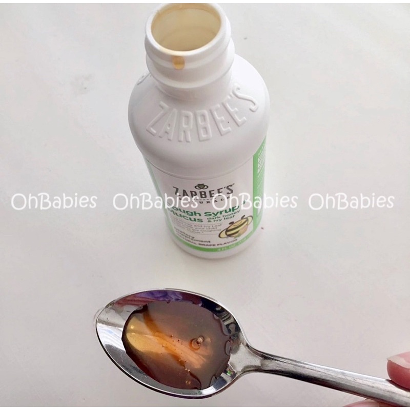 SIRO HO - GIẢM Ho , ĐỜM nhanh chóng ZARBEE'S 48m+ [OH BABIES]